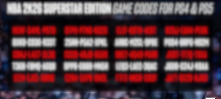 NBA 2K26 VC Codes & Locker Codes